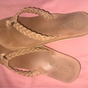 Cobian Women's Braided Tan Sandals